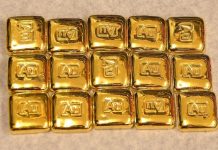 Vàng thế giới lên cao nhất trong 2 tuần